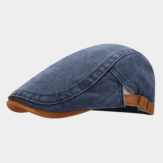 Retro water flat cap